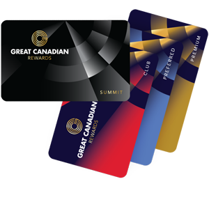 A great canadian gift card with the word great canadian on it.