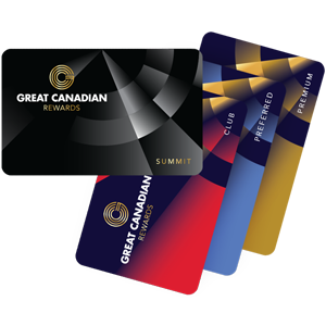 Great canadian rewards card.