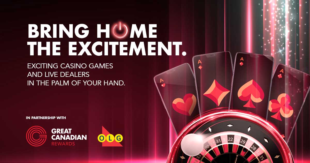Bring home the excitement and Play online