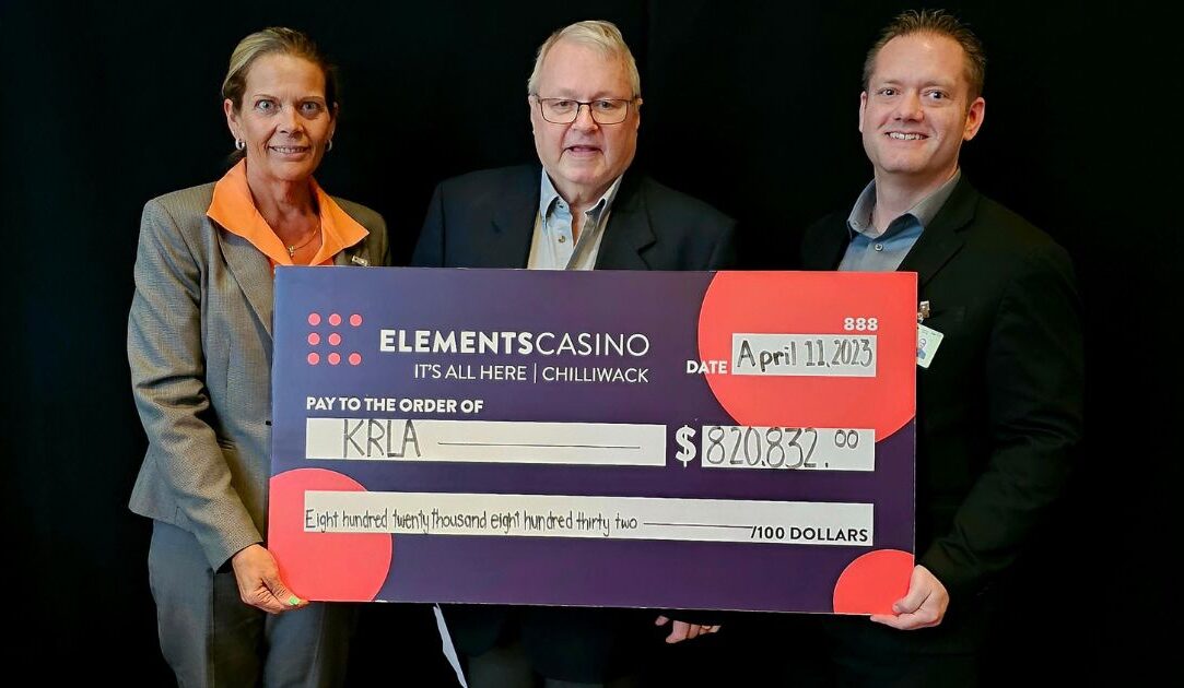 Elements Casino Chilliwack Cheque Presentation