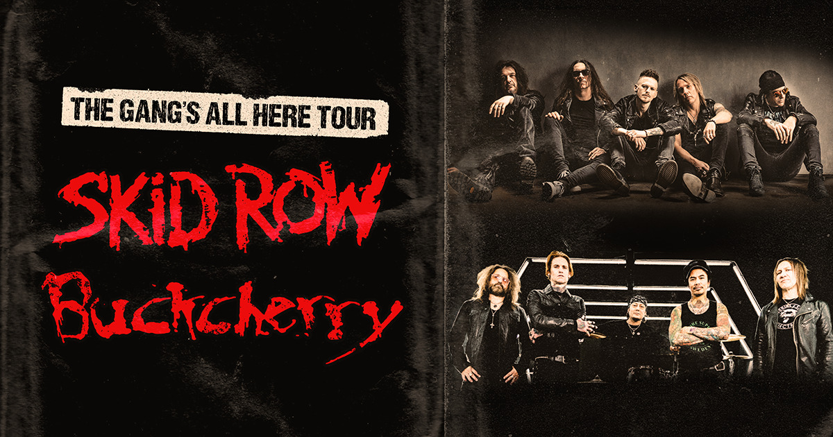 skid row buckcherry tour canada