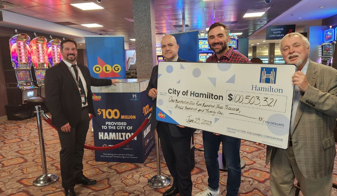 Elements Casino Flamboro Celebrates $100M to City of Hamilton through OLG