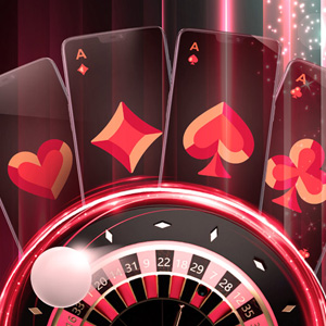 A casino game with a roulette wheel on a Great Canadian Rewards background.