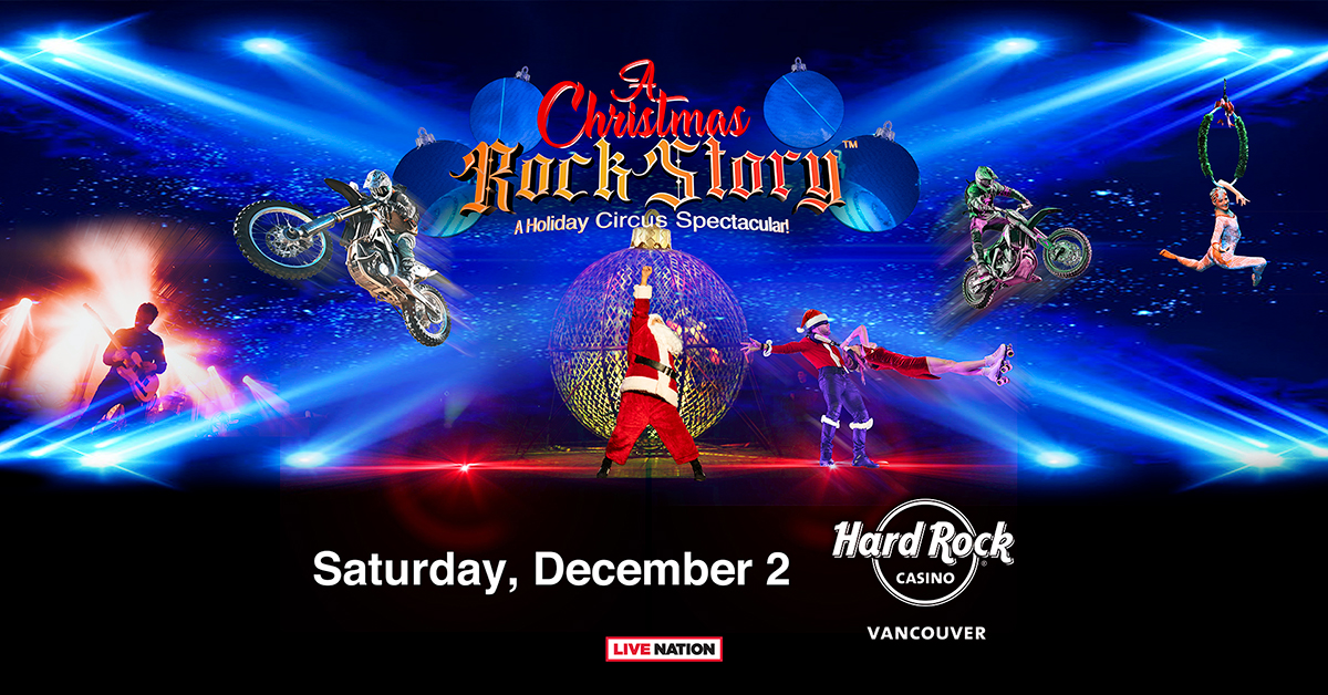 A Christmas RockStory at Hard Rock Casino Vancouver