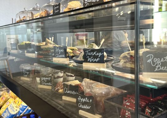 Lobby Bar Grab & Go Food and beverage options