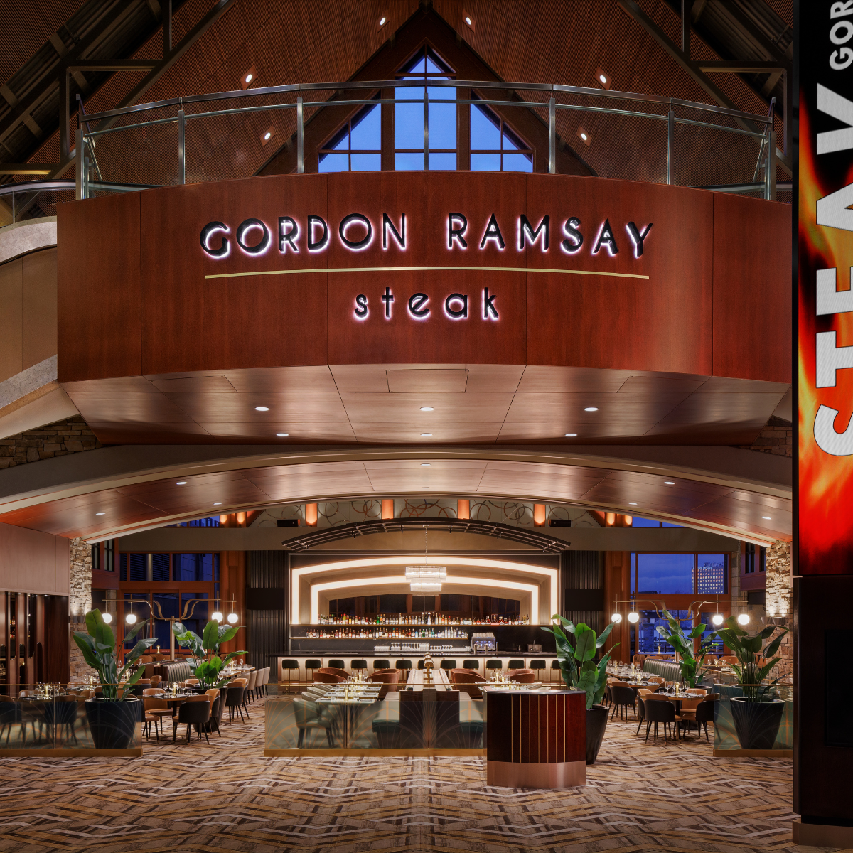 Gordon Ramsay Steak interior