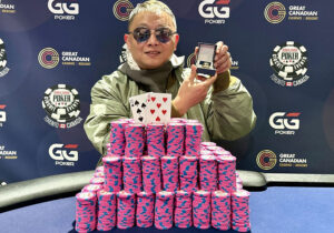 Winner at WSOP 2025 taking place at Great Canadian Casino Resort Toronto