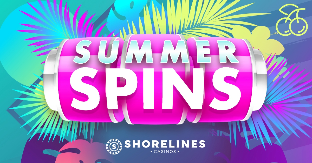 Summer Spins, Shorelines Casinos logo