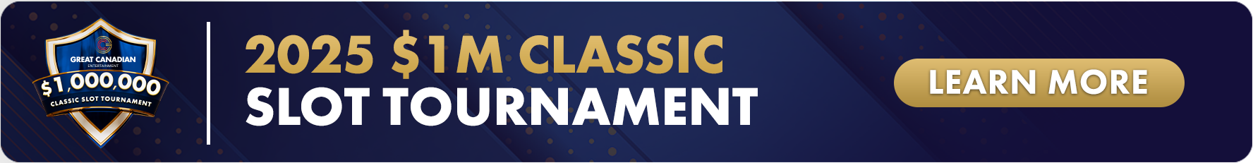 2025 $1M CLASSIC SLOT TOURNAMENT | LEARN MORE
