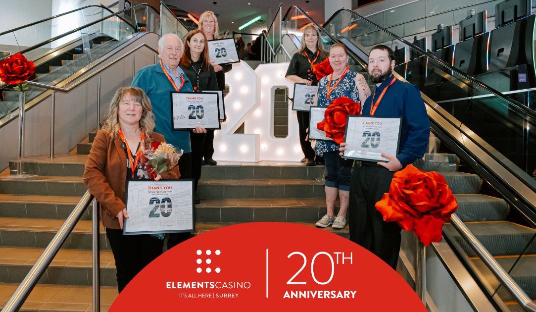 Elements Casino Surrey team