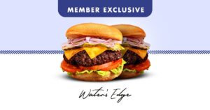 Member Exclusive, Monday Special: 2For1 at Water's Edge