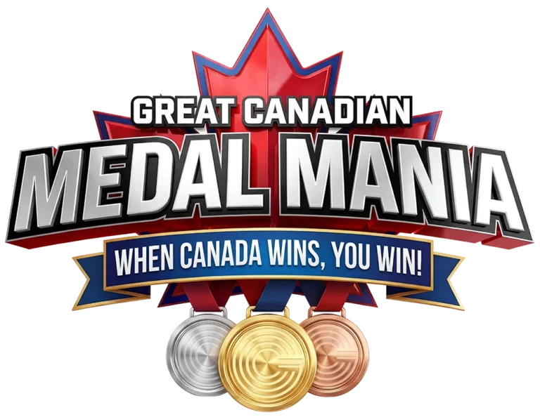 Great Canadian Medal Mania. When Canada Wins, You Win!
