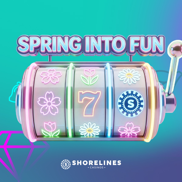 Spring into Fun, Shorelines Casinos logo