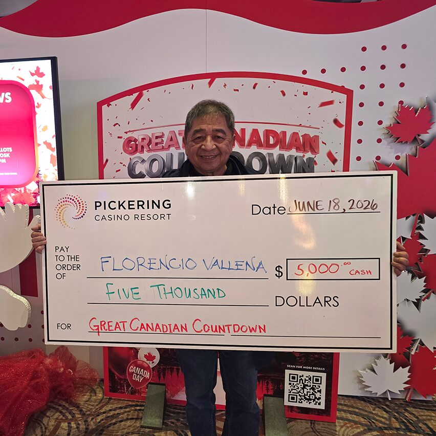 $5,000 Cash Winner