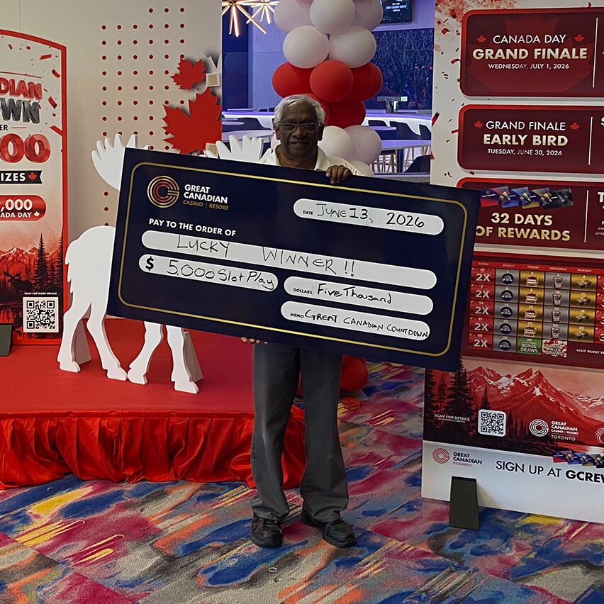 $5,000 Slot Play Winner