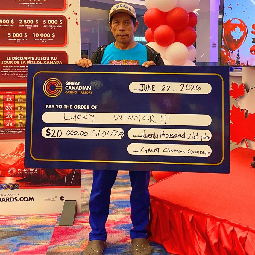 Great Canadian Countdown 20K Winner - June 27, 2026 at Great Canadian Toronto
