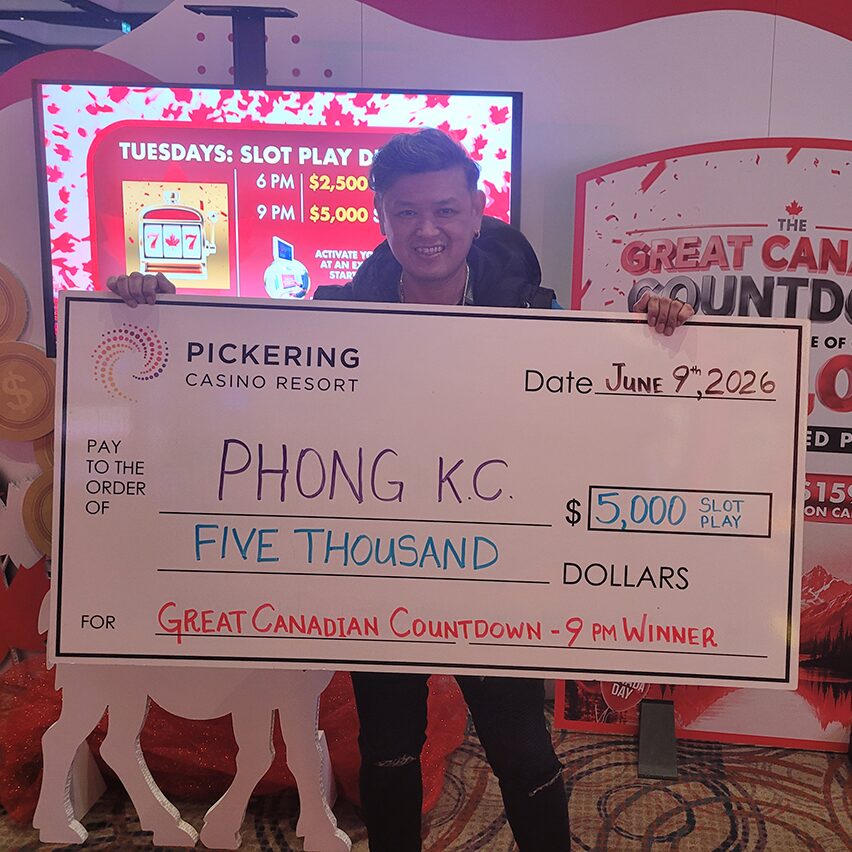 $5,000 Slot Play Winner