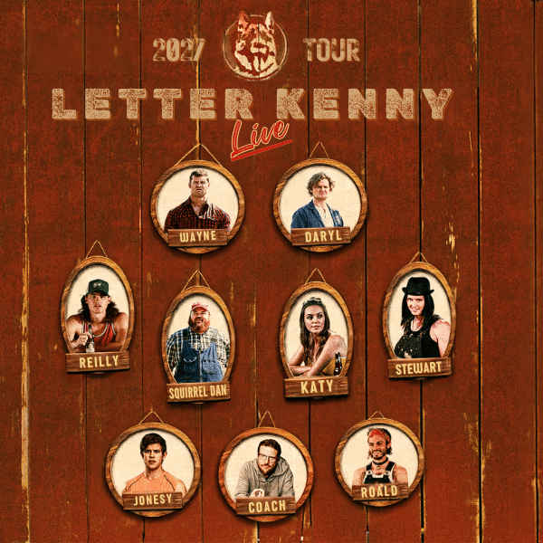 PUPPERS PRESENTS: LETTERKENNY LIVE