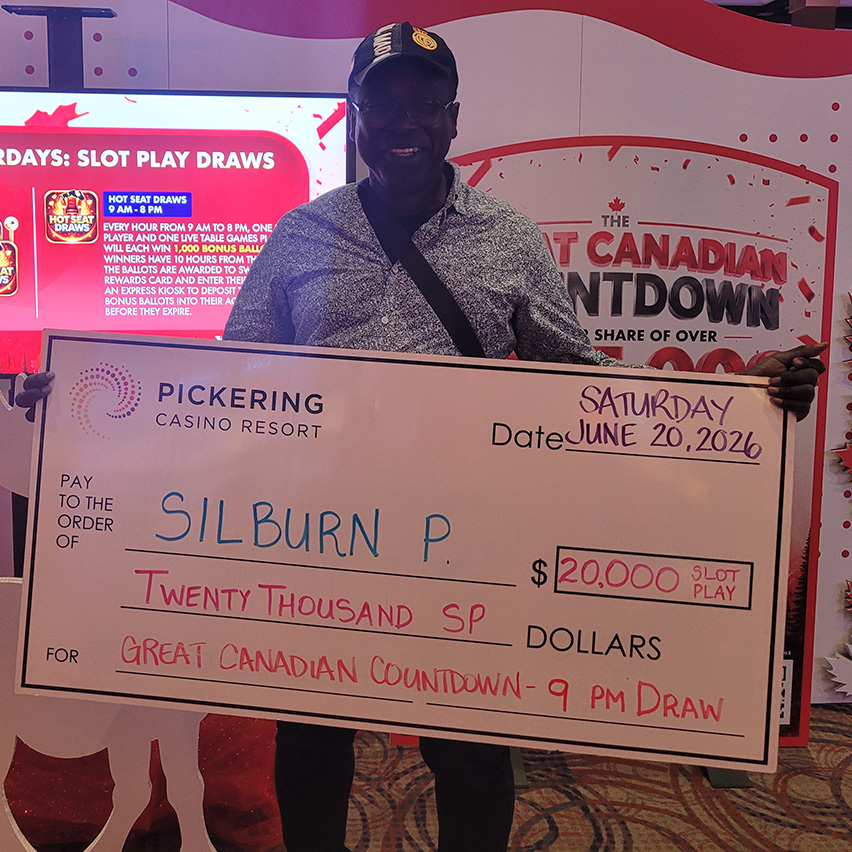$20,000 Slot Play Winner