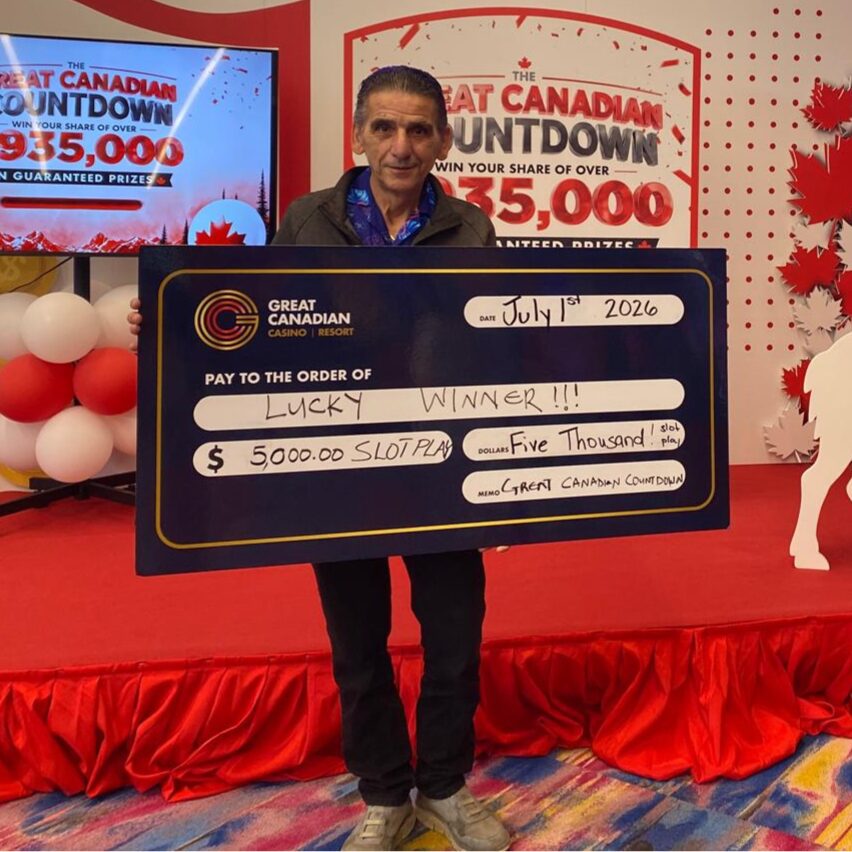 Great Canadian Countdown 5KPrize Winner at Great Canadian Toronto