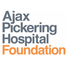 Ajax pickering hospital foundation logo.