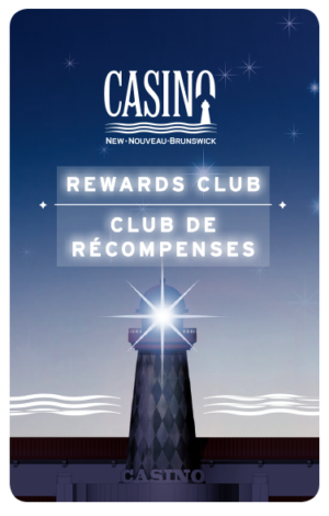 Casino Newbrunswick Rewards Card