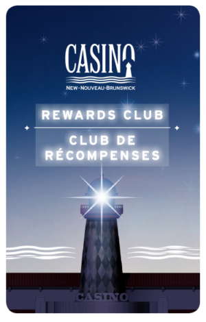 Casino Newbrunswick Rewards Card