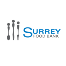 Surrey food bank logo.